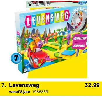 Aanbiedingen Levensweg - Hasbro - Geldig van 01/10/2022 tot 05/12/2022 bij Intertoys