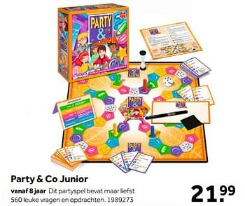 Aanbiedingen Party + co junior - Jumbo - Geldig van 01/10/2022 tot 05/12/2022 bij Intertoys