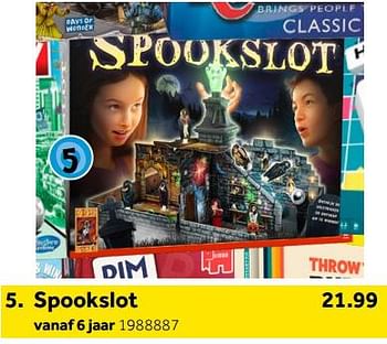 Aanbiedingen Spookslot - 999games - Geldig van 01/10/2022 tot 05/12/2022 bij Intertoys