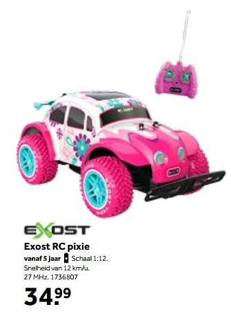 Aanbiedingen Exost rc pixie - Exost - Geldig van 01/10/2022 tot 05/12/2022 bij Intertoys