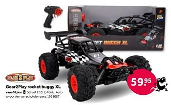 Aanbiedingen Gear2play rocket buggy xl - Gear2Play - Geldig van 01/10/2022 tot 05/12/2022 bij Intertoys