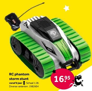 Aanbiedingen Rc phantom storm stunt - Huismerk - Intertoys - Geldig van 01/10/2022 tot 05/12/2022 bij Intertoys