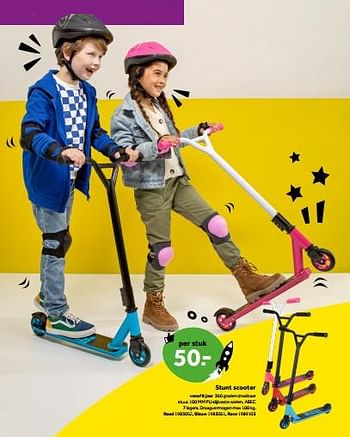 Aanbiedingen Stunt scooter - Huismerk - Intertoys - Geldig van 01/10/2022 tot 05/12/2022 bij Intertoys