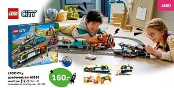 Aanbiedingen Lego city goederentrein 60336 - Lego - Geldig van 01/10/2022 tot 05/12/2022 bij Intertoys