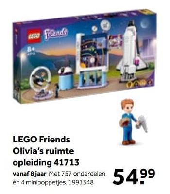 Aanbiedingen Lego friends olivia’s ruimte opleiding 41713 - Lego - Geldig van 01/10/2022 tot 05/12/2022 bij Intertoys