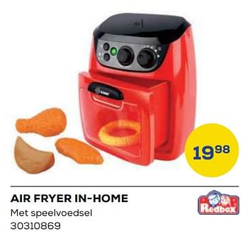 Aanbiedingen Air fryer in-home - Redbox - Geldig van 21/10/2022 tot 07/12/2022 bij Supra Bazar