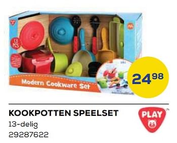 Aanbiedingen Kookpotten speelset - Play-Go - Geldig van 21/10/2022 tot 07/12/2022 bij Supra Bazar