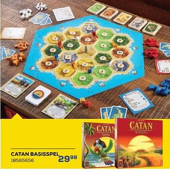 Aanbiedingen Catan basisspel - 999games - Geldig van 21/10/2022 tot 07/12/2022 bij Supra Bazar