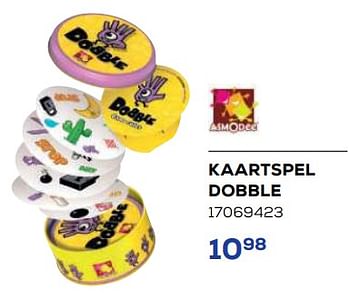 Aanbiedingen Kaartspel dobble - Asmodee - Geldig van 21/10/2022 tot 07/12/2022 bij Supra Bazar