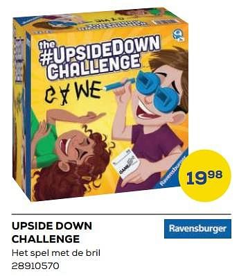 Aanbiedingen Upside down challenge - Ravensburger - Geldig van 21/10/2022 tot 07/12/2022 bij Supra Bazar