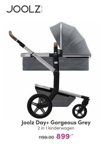 Aanbiedingen Joolz day+ gorgeous grey - Joolz - Geldig van 23/10/2022 tot 29/10/2022 bij Baby & Tiener Megastore