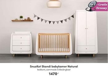 Aanbiedingen Snuzkot skandi babykamer natural - Huismerk - Baby &amp; Tiener Megastore - Geldig van 23/10/2022 tot 29/10/2022 bij Baby & Tiener Megastore