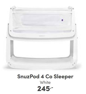 Aanbiedingen Snuzpod 4 co sleeper - Snuzpod - Geldig van 23/10/2022 tot 29/10/2022 bij Baby & Tiener Megastore