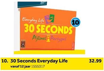 Aanbiedingen 30 seconds everyday life - 999games - Geldig van 01/10/2022 tot 05/12/2022 bij Intertoys