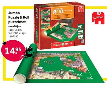 Aanbiedingen Jumbo puzzle + roll puzzelmat - Jumbo - Geldig van 01/10/2022 tot 05/12/2022 bij Intertoys