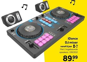 Aanbiedingen Idance dj mixer - I Dance - Geldig van 01/10/2022 tot 05/12/2022 bij Intertoys