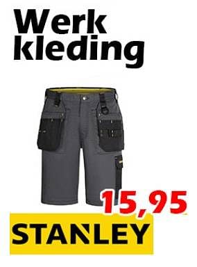 Aanbiedingen Werk kleding - Stanley - Geldig van 13/10/2022 tot 06/11/2022 bij Itek