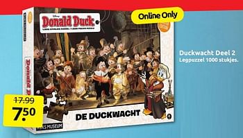 Aanbiedingen Duckwacht deel 2 legpuzzel - Huismerk - Boekenvoordeel - Geldig van 29/10/2022 tot 06/11/2022 bij Boekenvoordeel