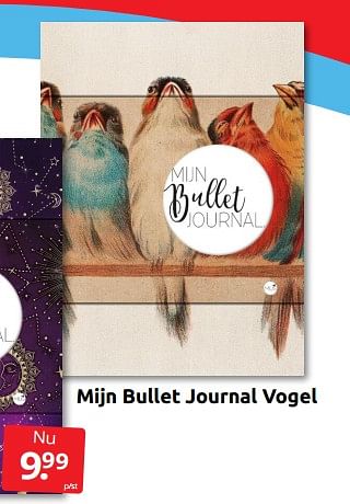 Aanbiedingen Mijn bullet journal vogel - Huismerk - Boekenvoordeel - Geldig van 29/10/2022 tot 06/11/2022 bij Boekenvoordeel