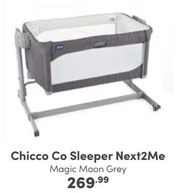 Aanbiedingen Chicco co sleeper next2me magic moon grey - Chicco - Geldig van 30/10/2022 tot 05/11/2022 bij Baby & Tiener Megastore