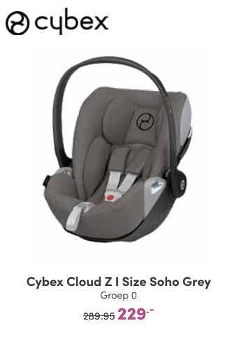 Aanbiedingen Cybex cloud z i size soho grey - Cybex - Geldig van 30/10/2022 tot 05/11/2022 bij Baby & Tiener Megastore