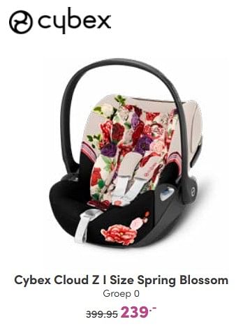 Aanbiedingen Cybex cloud z i size spring blossom - Cybex - Geldig van 30/10/2022 tot 05/11/2022 bij Baby & Tiener Megastore