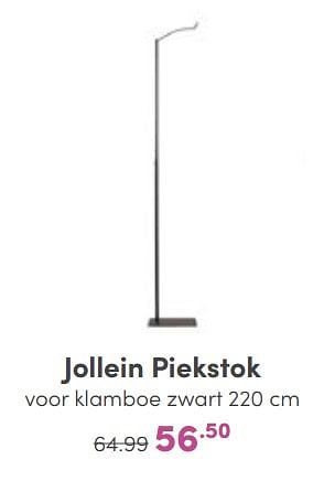 Aanbiedingen Jollein piekstok voor klamboe zwart - Jollein - Geldig van 30/10/2022 tot 05/11/2022 bij Baby & Tiener Megastore