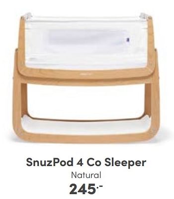 Aanbiedingen Snuzpod 4 co sleeper natural - Snuzpod - Geldig van 30/10/2022 tot 05/11/2022 bij Baby & Tiener Megastore