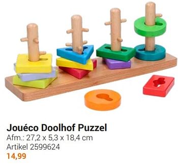 Aanbiedingen Jouéco doolhof puzzel - Jouéco - Geldig van 20/09/2022 tot 06/12/2022 bij Lobbes