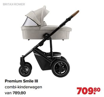 Aanbiedingen Premium smile iii - Britax - Geldig van 24/10/2022 tot 03/12/2022 bij Baby-Dump