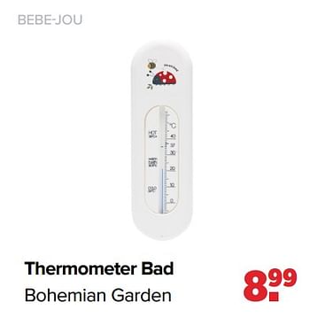 Aanbiedingen Thermometer bad - Bebe-jou - Geldig van 24/10/2022 tot 03/12/2022 bij Baby-Dump