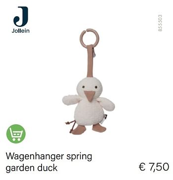 Aanbiedingen Wagenhanger spring garden duck - Jollein - Geldig van 01/11/2022 tot 30/11/2022 bij Multi Bazar
