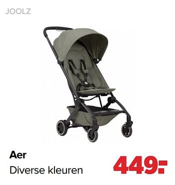 Aanbiedingen Aer - Joolz - Geldig van 24/10/2022 tot 03/12/2022 bij Baby-Dump