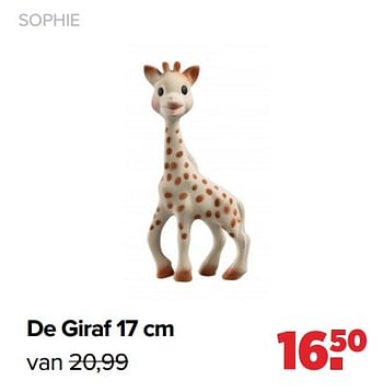 Aanbiedingen De giraf - Sophie de Giraf - Geldig van 24/10/2022 tot 03/12/2022 bij Baby-Dump