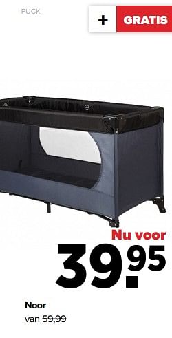 Aanbiedingen Noor - Puck - Geldig van 24/10/2022 tot 03/12/2022 bij Baby-Dump