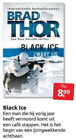 Aanbiedingen Black ice - Huismerk - Boekenvoordeel - Geldig van 05/11/2022 tot 13/11/2022 bij Boekenvoordeel