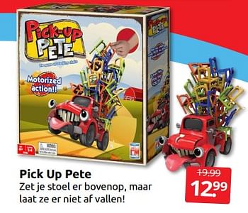 Aanbiedingen Pick up pete - Pick up Pete - Geldig van 05/11/2022 tot 13/11/2022 bij Boekenvoordeel