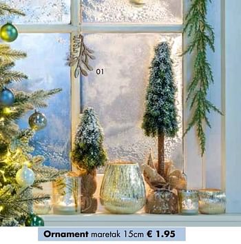 Aanbiedingen Ornament maretak - Huismerk - Multi Bazar - Geldig van 07/11/2022 tot 31/12/2022 bij Multi Bazar