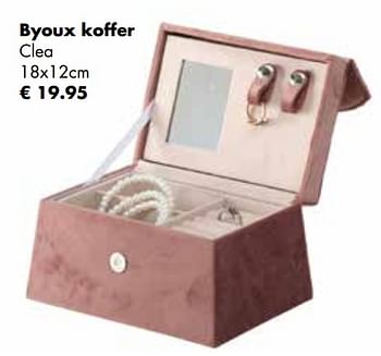 Aanbiedingen Byoux koffer - Huismerk - Multi Bazar - Geldig van 07/11/2022 tot 31/12/2022 bij Multi Bazar