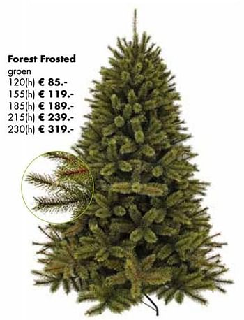 Aanbiedingen Forest frosted groen - Huismerk - Multi Bazar - Geldig van 07/11/2022 tot 31/12/2022 bij Multi Bazar