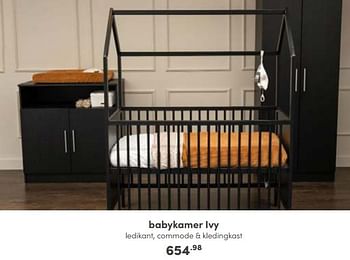 Aanbiedingen Babykamer ivy - Huismerk - Baby &amp; Tiener Megastore - Geldig van 06/11/2022 tot 12/11/2022 bij Baby & Tiener Megastore