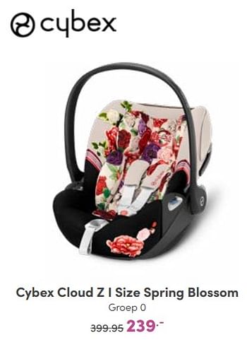Aanbiedingen Cybex cloud z i size spring blossom - Cybex - Geldig van 06/11/2022 tot 12/11/2022 bij Baby & Tiener Megastore