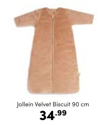 Aanbiedingen Jollein velvet biscuit - Jollein - Geldig van 06/11/2022 tot 12/11/2022 bij Baby & Tiener Megastore