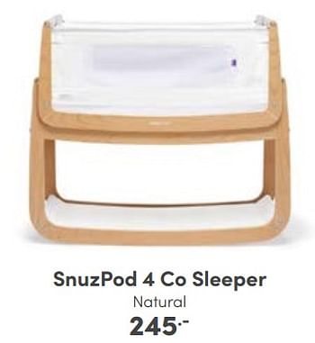 Aanbiedingen Snuzpod 4 co sleeper - Snuzpod - Geldig van 06/11/2022 tot 12/11/2022 bij Baby & Tiener Megastore