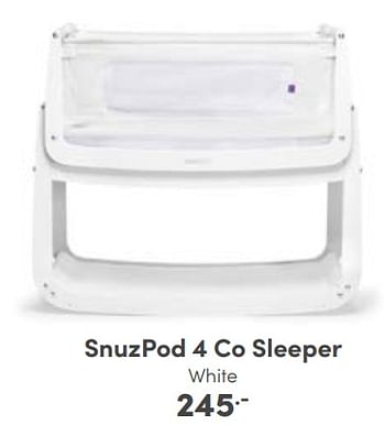Aanbiedingen Snuzpod 4 co sleeper - Snuzpod - Geldig van 06/11/2022 tot 12/11/2022 bij Baby & Tiener Megastore