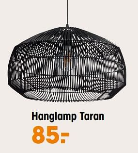 Aanbiedingen Hanglamp taran - Huismerk - Kwantum - Geldig van 07/11/2022 tot 16/11/2022 bij Kwantum