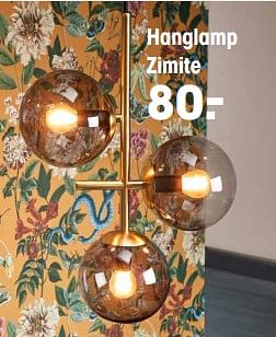 Aanbiedingen Hanglamp zimite - Huismerk - Kwantum - Geldig van 07/11/2022 tot 16/11/2022 bij Kwantum