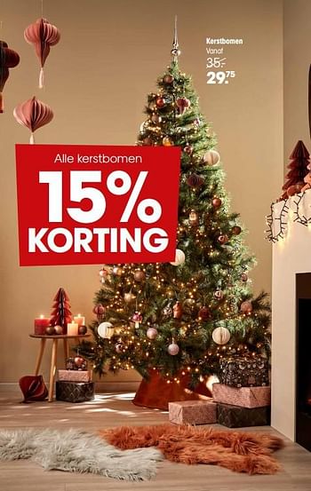 Aanbiedingen Kerstbomen - Huismerk - Kwantum - Geldig van 07/11/2022 tot 16/11/2022 bij Kwantum