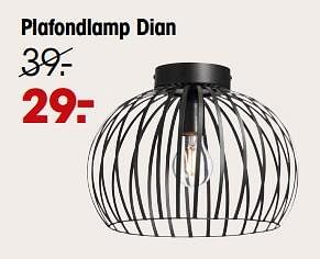 Aanbiedingen Plafondlamp dian - Huismerk - Kwantum - Geldig van 07/11/2022 tot 16/11/2022 bij Kwantum