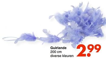 Aanbiedingen Guirlande - Huismerk - Wibra - Geldig van 07/11/2022 tot 24/12/2022 bij Wibra